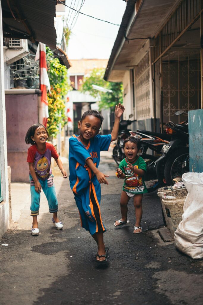 Joyful children give off instant likability energy.