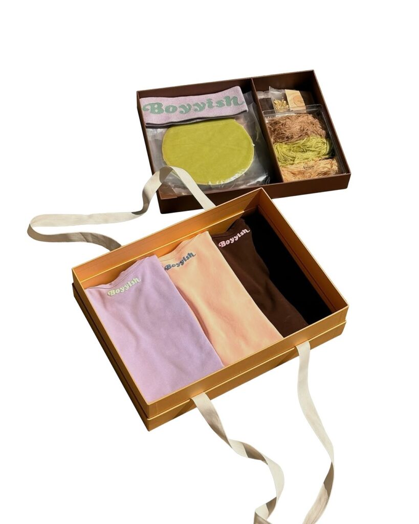 BOYY BOYYISH Roti Saimai collection with Italo-Thai dessert muse.